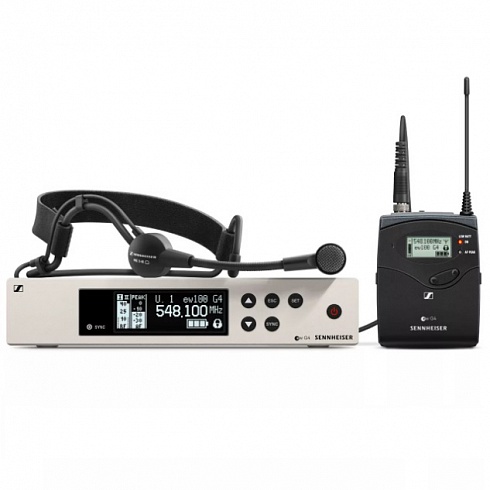 Sennheiser  EW 100 G4-ME3 радиомикрофона с оголовьем взять в аренду
