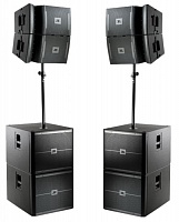 Акустический комплект звука 10 кВт JBL VRX взять в аренду