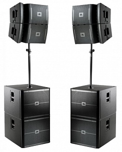 Акустический комплект звука 10 кВт JBL VRX взять в аренду