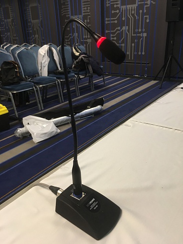 Микрофон Invotone GM300  (гусиная шея конденсаторный) взять в аренду