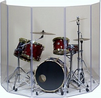 Drum Shield. звукоизоляционный экран для барабанов. аренда