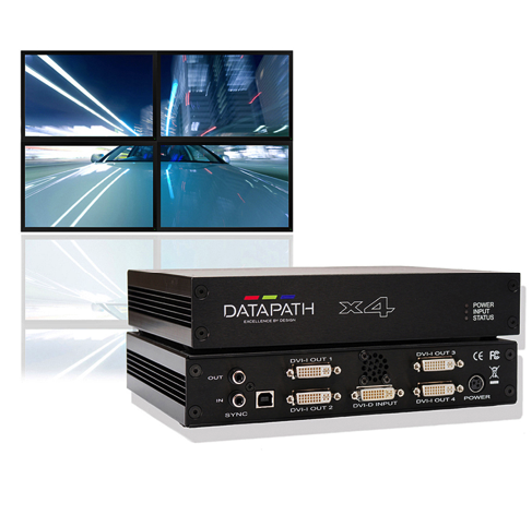 Контроллер видеостены Datapath x4 DVI в аренду аренда