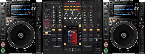 Комплект Pioneer CDJ NXSx2 + DJM 2000 взять в аренду