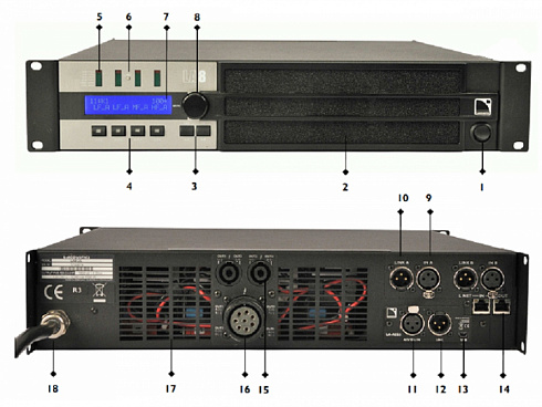 Усилитель L-Acoustics LA8 взять в аренду